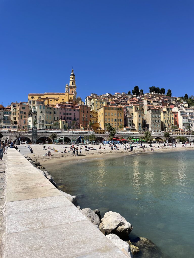 mentone costa azzurra baia