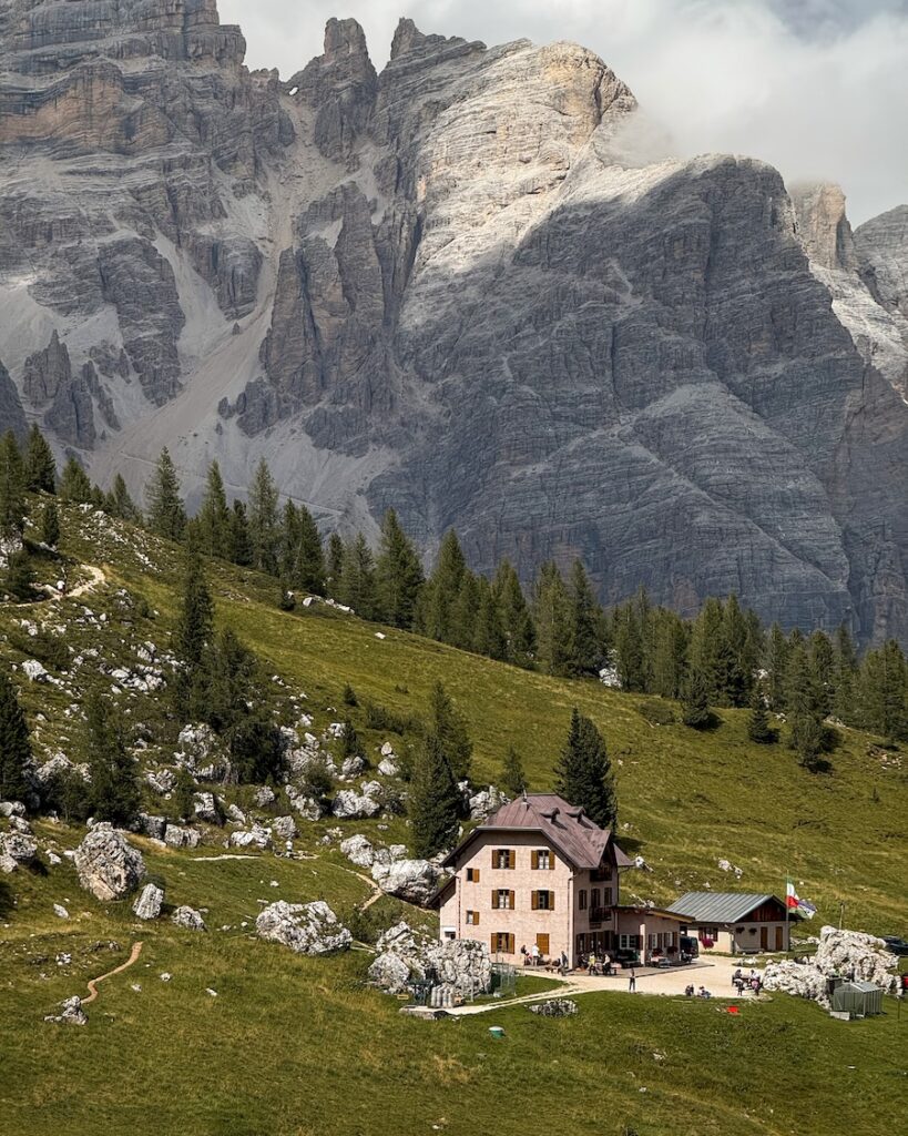 rifugio cinque torri