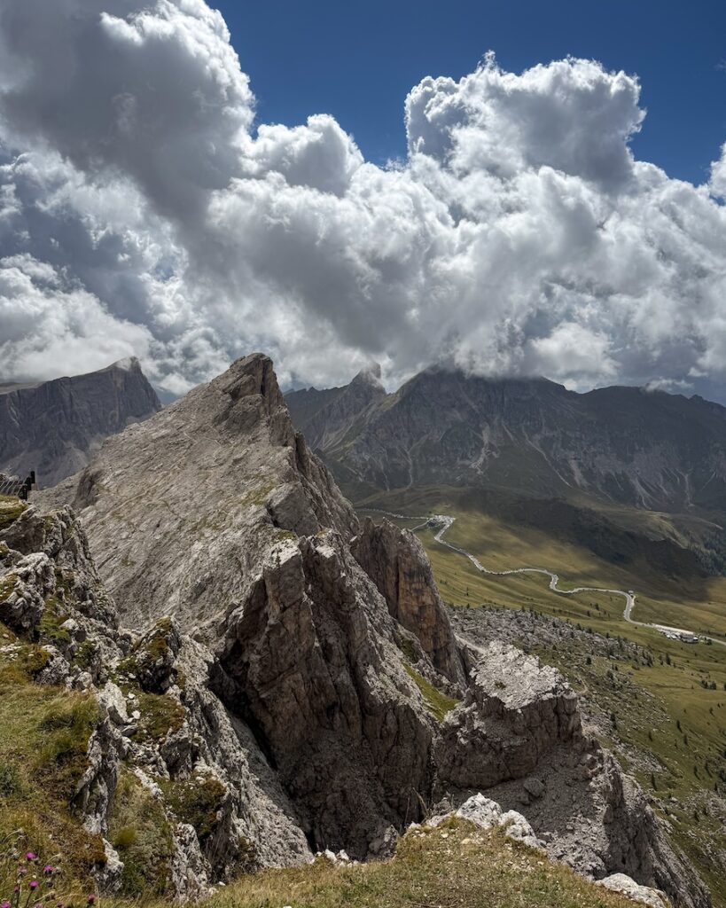 vista dal rifugio nuvolau
